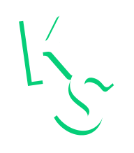 K and S stylized